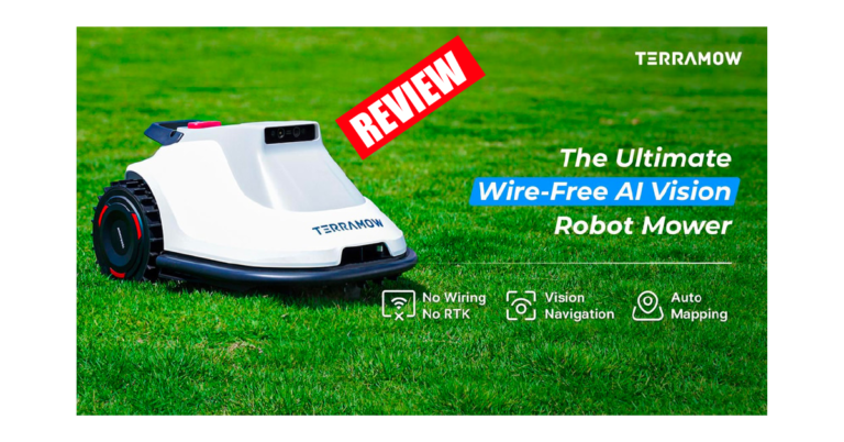 TerraMow Review : Ultimate Wire Free AI Vision Robot Mower