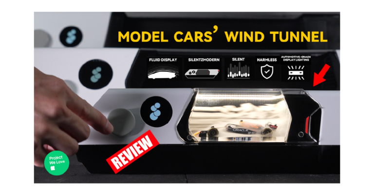 Windsible Review : Desktop Wind Tunnel for Your Diecast Car Models