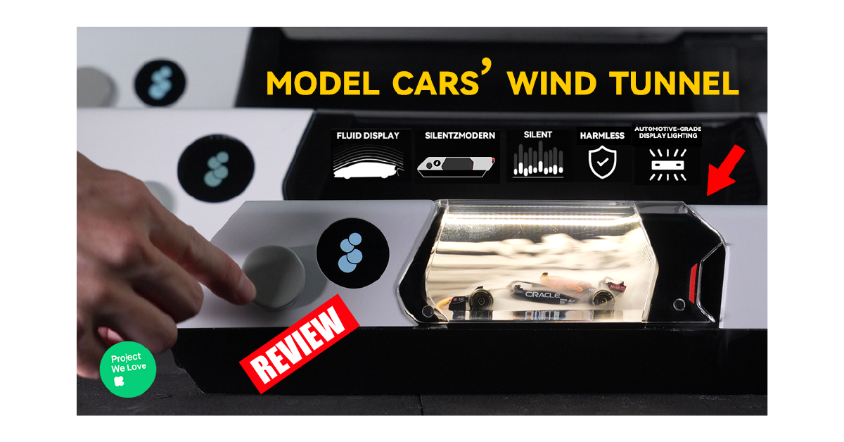 Windsible Review : Desktop Wind Tunnel for Your Diecast Car Models