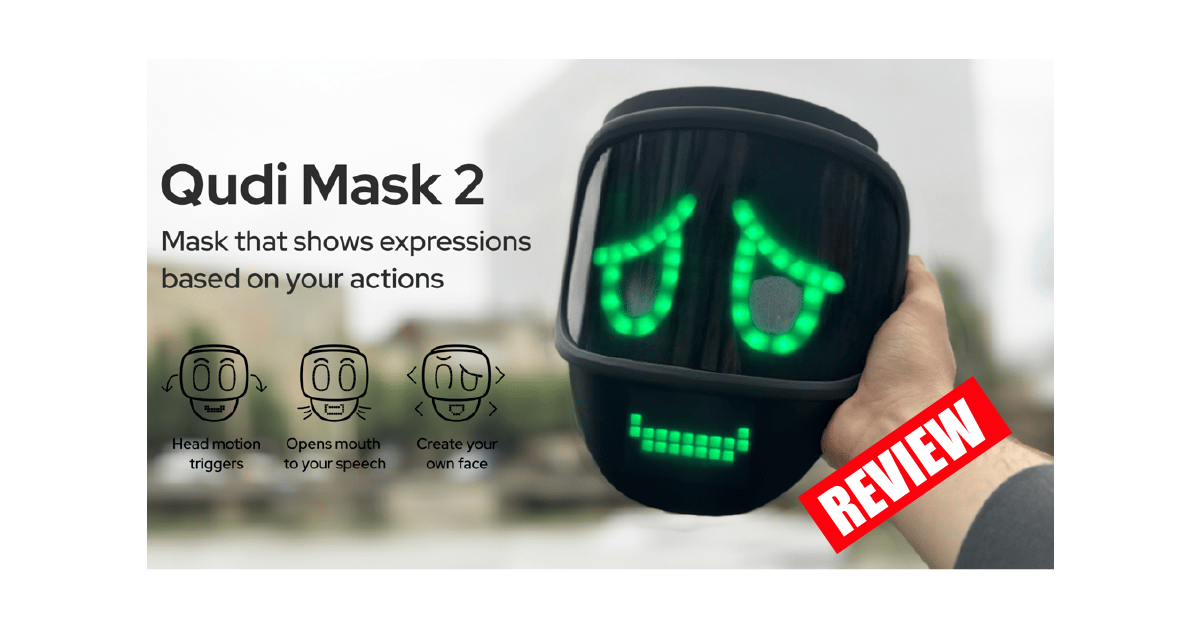 Qudi Mask 2 Review: Animate Your Expressions