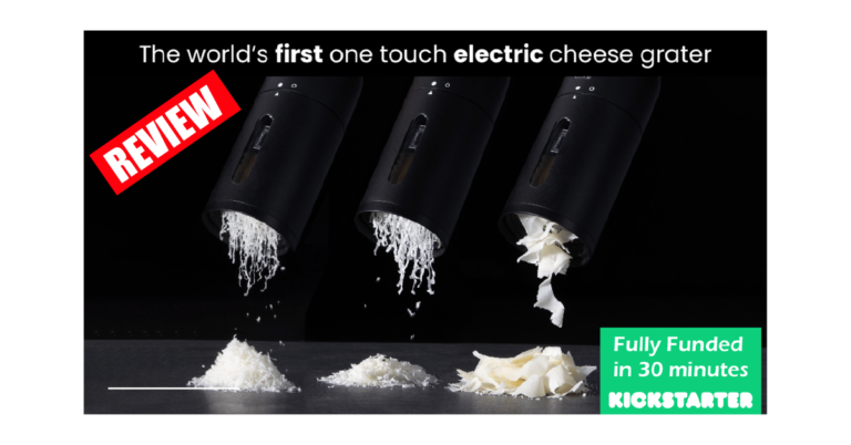 Grater Rain Review: World's First One Touch Electric Cheese Grater