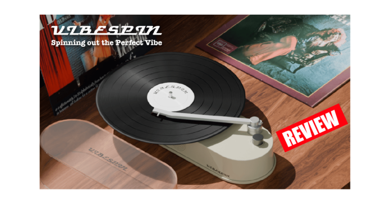 VIBESPIN Review : Best Portable Record Player 2024