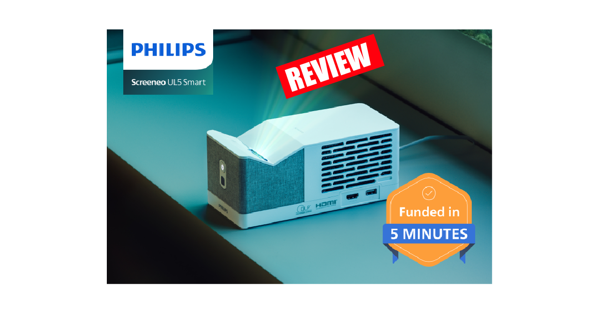 Philips Screeneo UL5 Smart Review : RGB Laser Projector