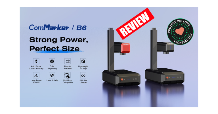 ComMarker B6 Fiber Laser : Revolutionize Your Projects with Laser Cut Stencil & PCB