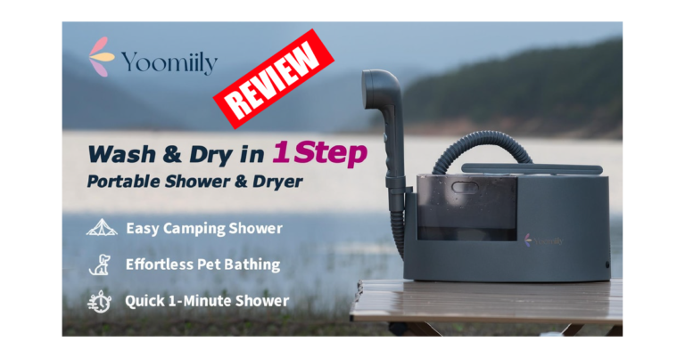 Yoomiily Review : World’s 1st Portable Shower & Dryer Machine