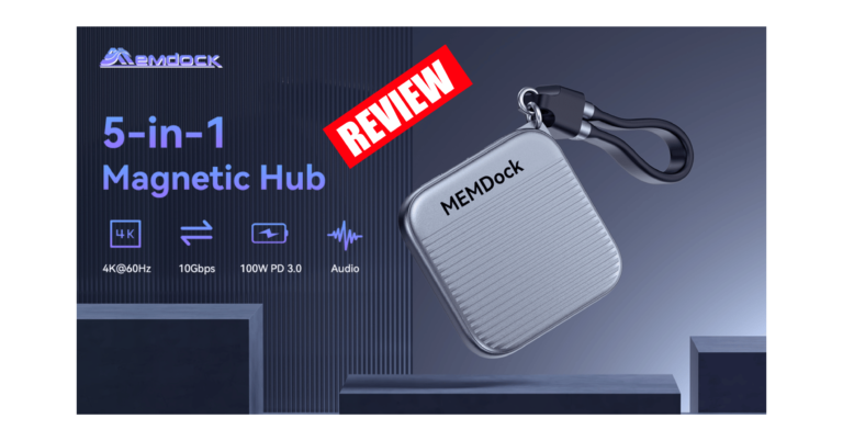 MEMDock Review : The Ultra-Compact Magnetic USB-C Hub