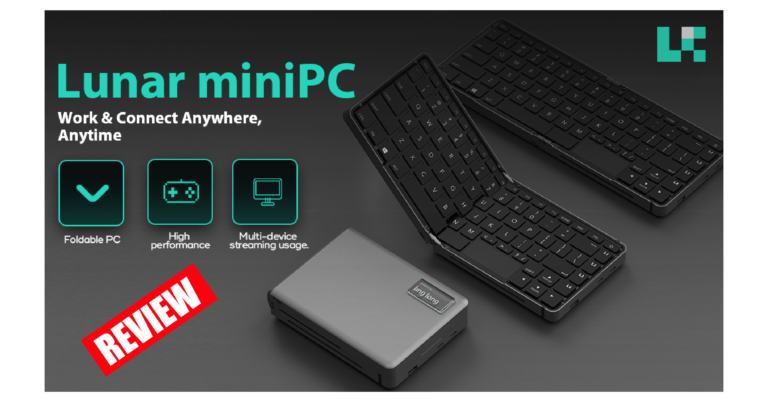 Lunar Review : 2 in 1 Foldable Keyboard & Mini PC for All Your Needs