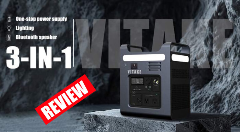 VITAKE Review : Multi-functional Portable Power Station