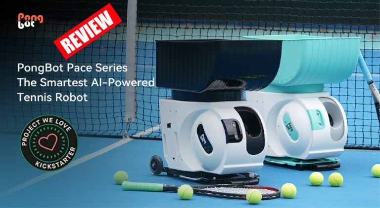 PongBot Pace S Series Review : The Smartest AI-Powered Tennis Robot